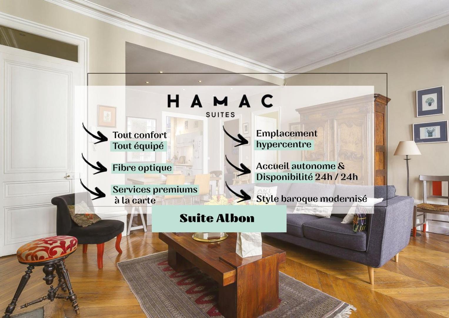Hamac Suites - Suite Albon Saint Antoine - 4Pers Lyon Exterior foto